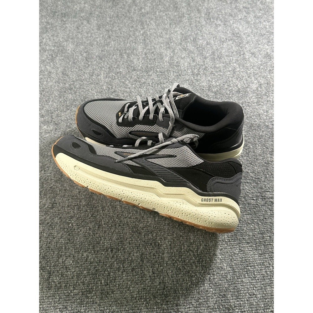 Brooks Ghost Max SE Mens Size 13 Gray Black Athletic Running Shoes Sneakers NWOB